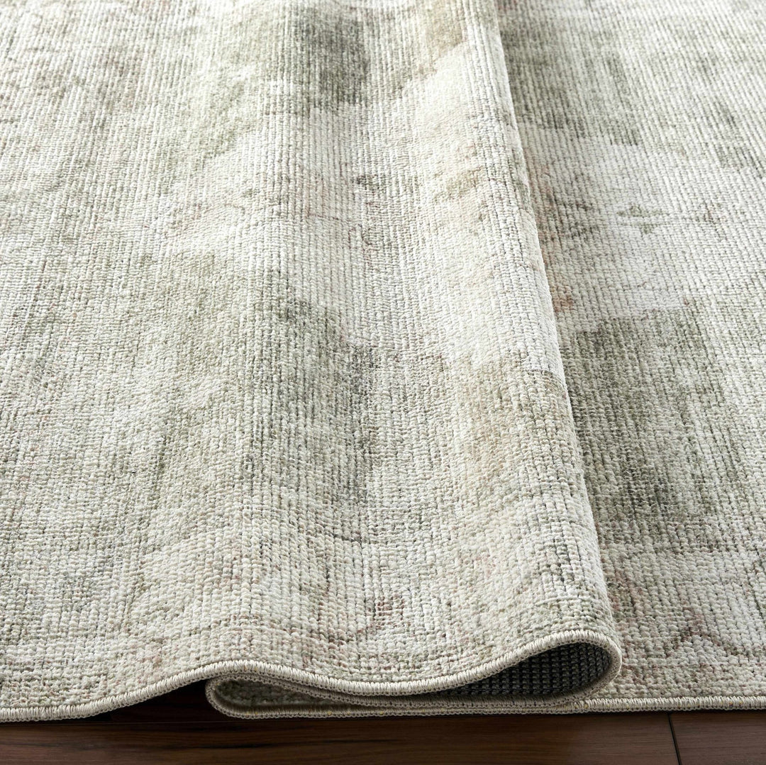 Gyan Traditional Gray And Ivory Machine Woven Rug - The Rug Decor