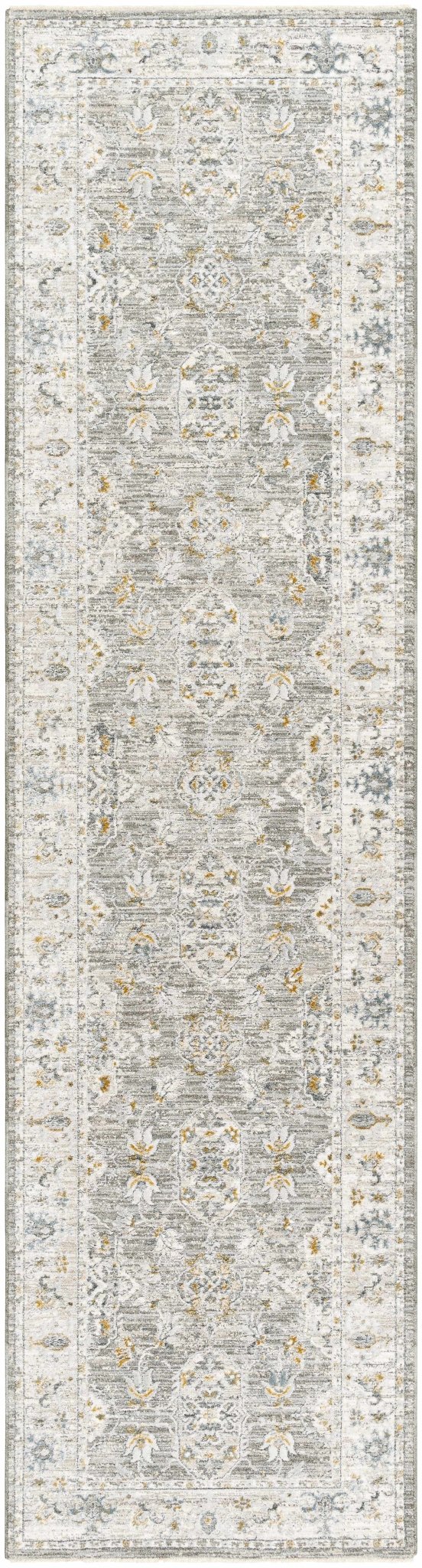 Hafsa Traditional Style Beige And Gray Rug - The Rug Decor