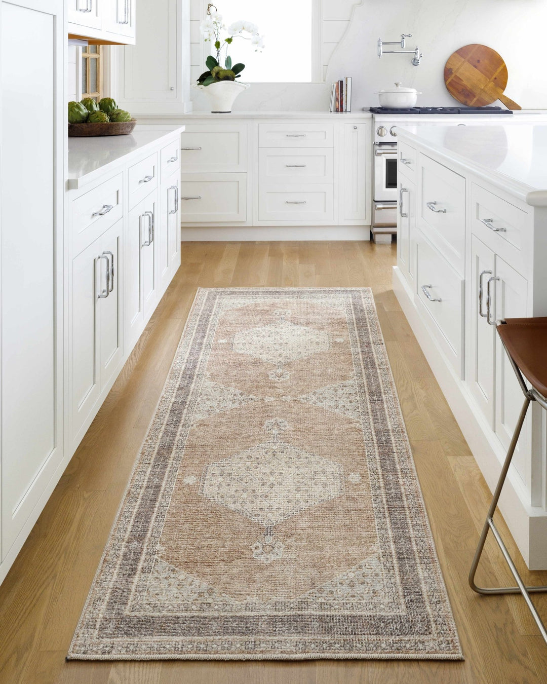Haide Traditional Brown Machine Woven Rug - The Rug Decor
