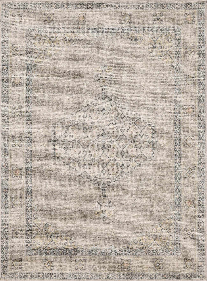 Haide Traditional Style Beige And Gray Area Rug - The Rug Decor