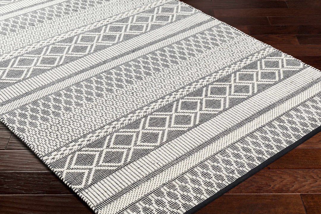 Hala Contemporary Geometrical Gray Area Rug - The Rug Decor