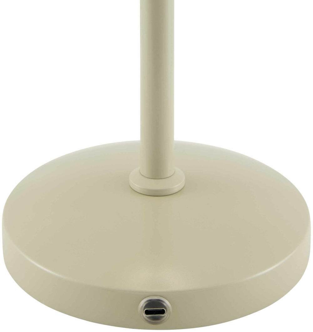 Hamidiyeh Traditional Cream & Ivory Table Lamp – Iron Base, Polyester Shade - The Rug Decor
