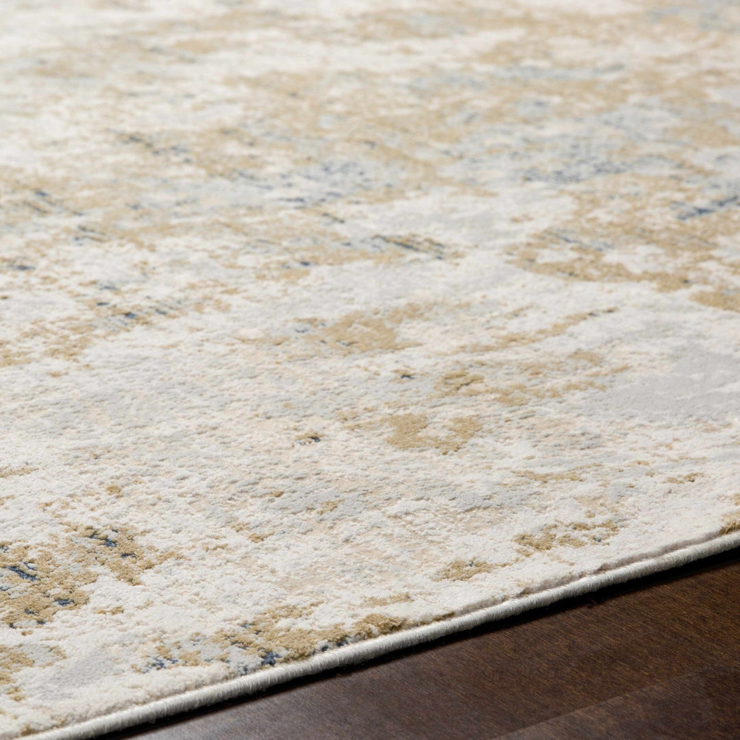 Hamlet Modern Style Beige And Blue Area Rug - The Rug Decor