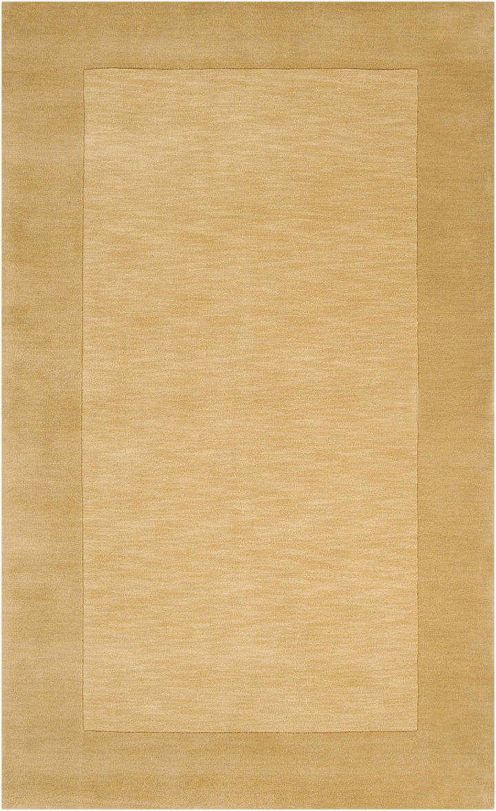 Hampden Camel Modern Style Hand Loom Wool Area Rug