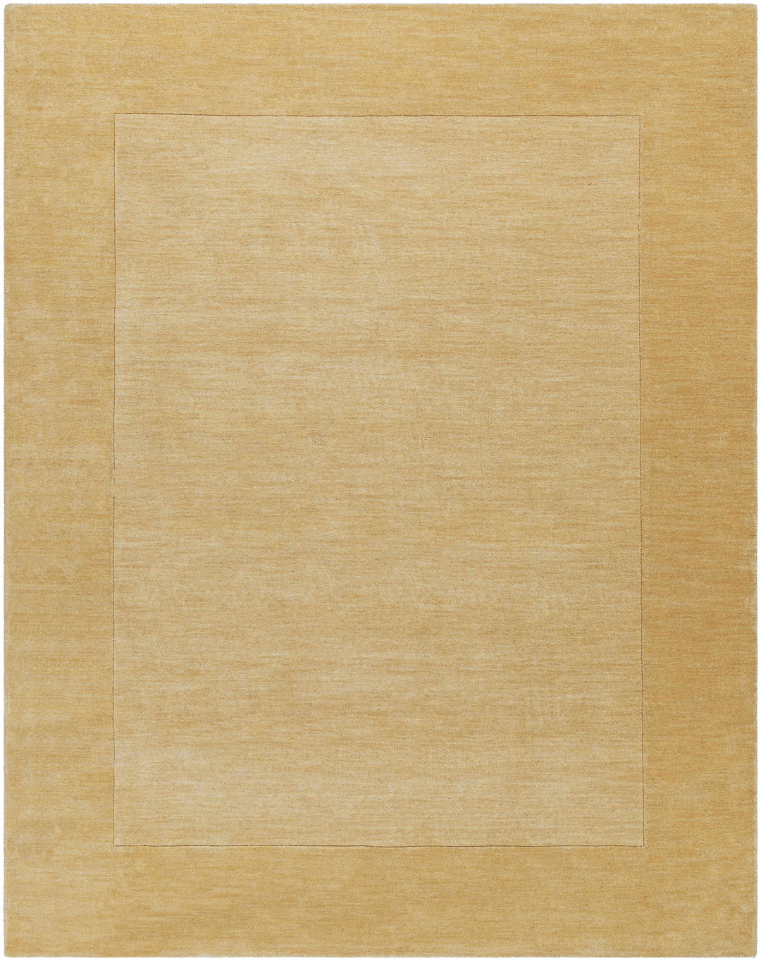 Hampden Camel Modern Style Hand Loom Wool Area Rug