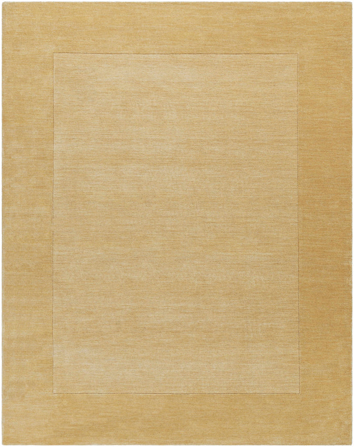 Hampden Camel Modern Style Hand Loom Wool Area Rug