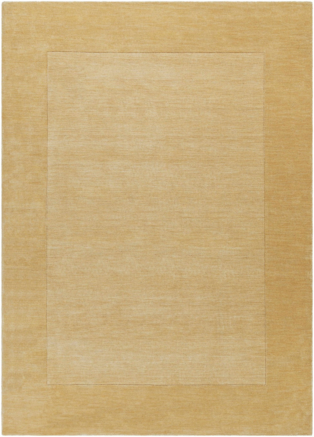 Hampden Camel Modern Style Hand Loom Wool Area Rug - The Rug Decor