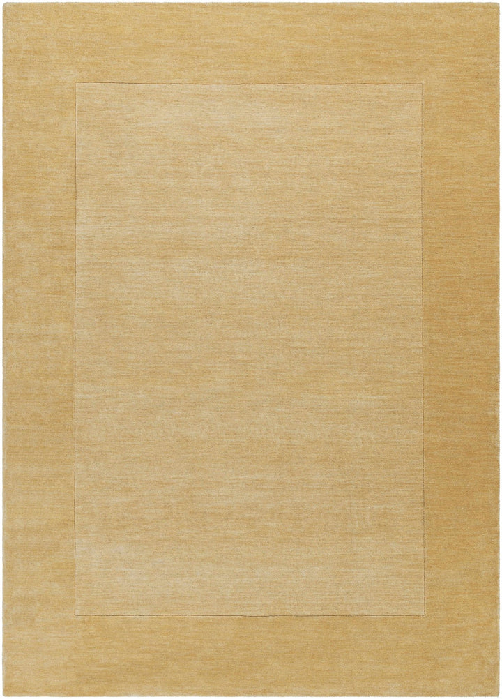 Hampden Camel Modern Style Hand Loom Wool Area Rug - The Rug Decor