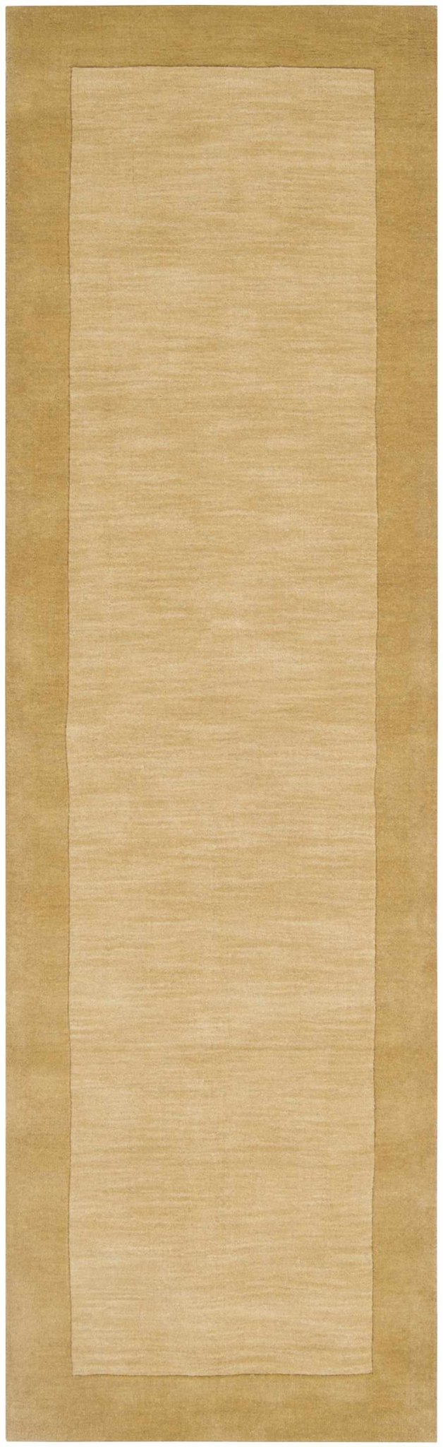 Hampden Camel Modern Style Hand Loom Wool Area Rug - The Rug Decor