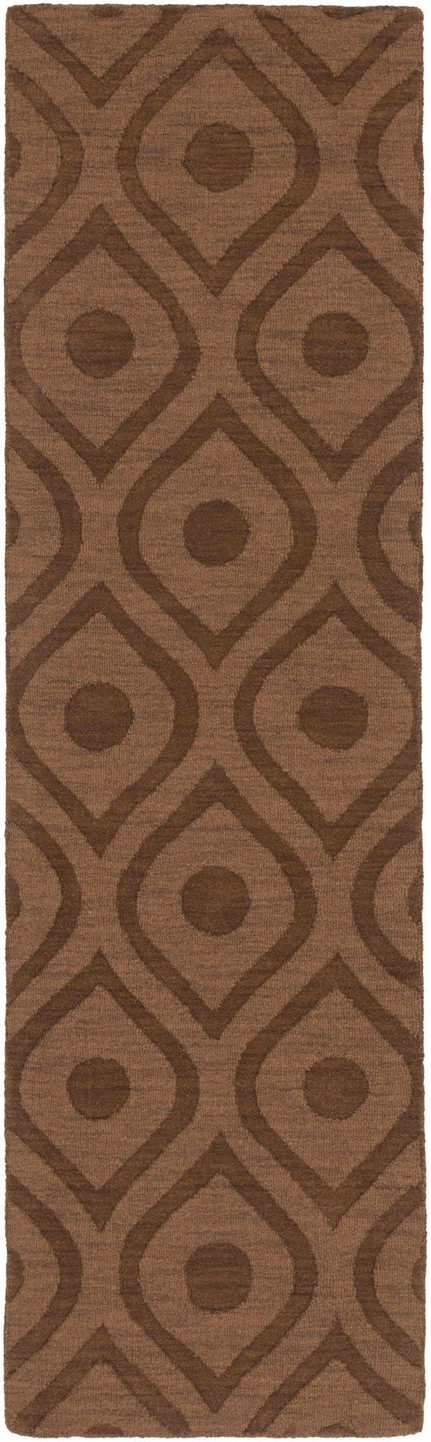 Hamptonville Contemporary Brown Rug - The Rug Decor