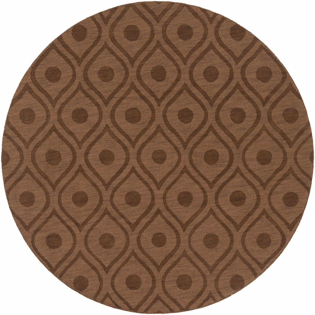 Hamptonville Contemporary Brown Rug - The Rug Decor
