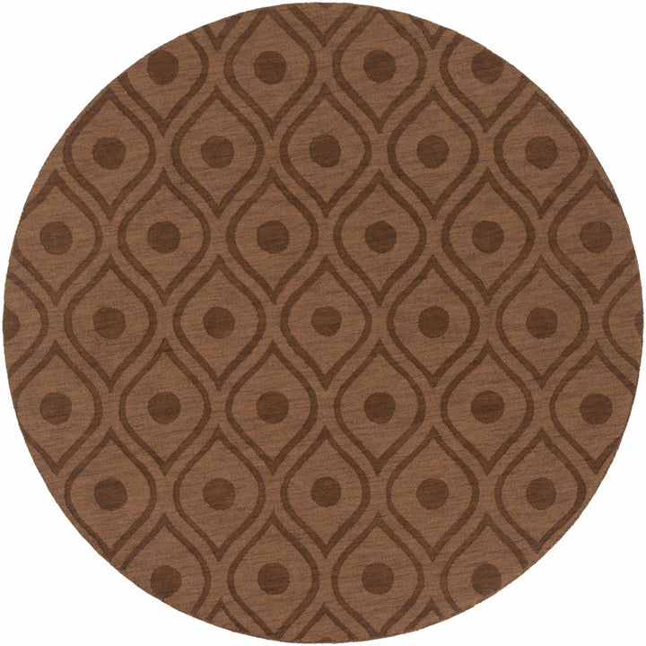 Hamptonville Contemporary Brown Rug - The Rug Decor