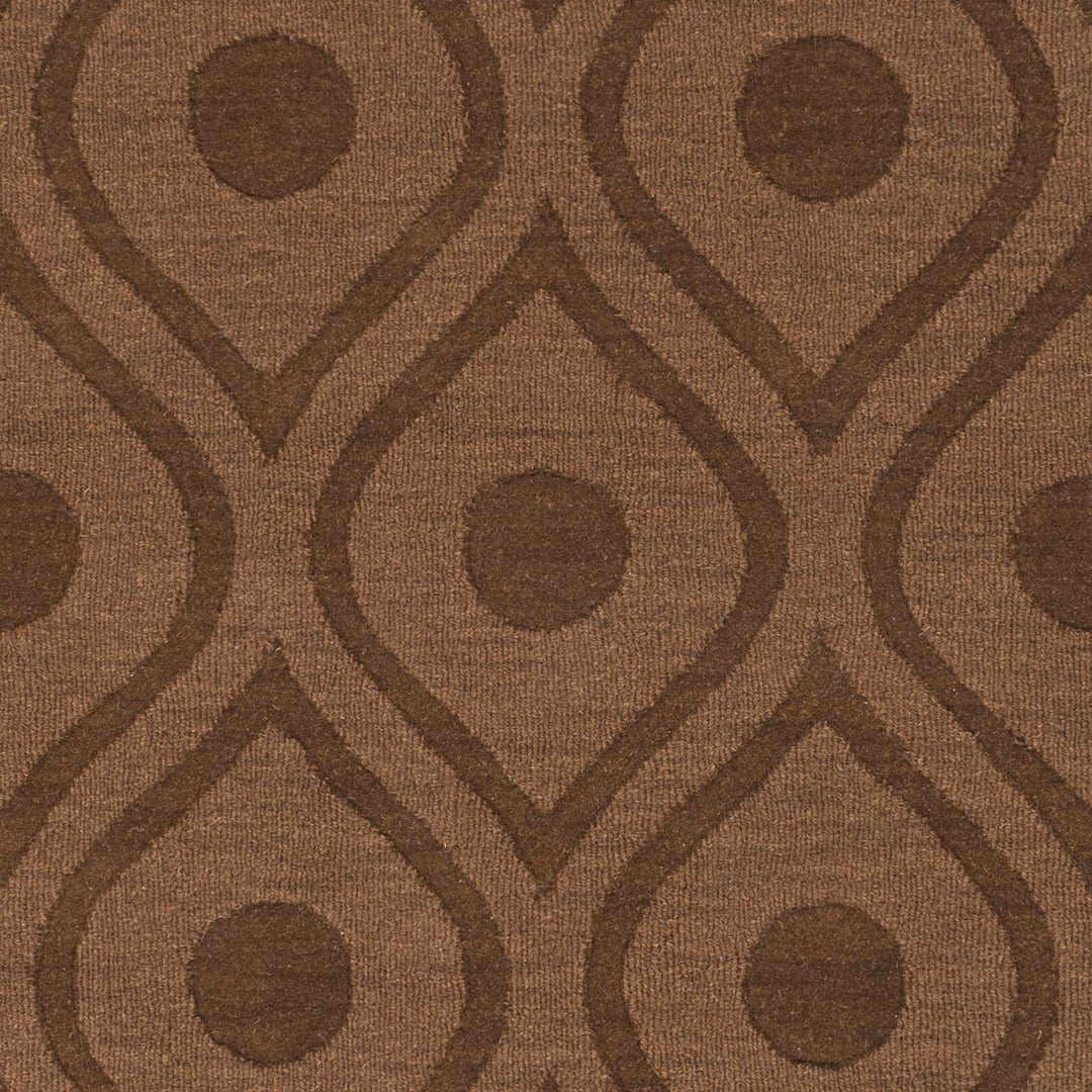 Hamptonville Contemporary Brown Rug - The Rug Decor