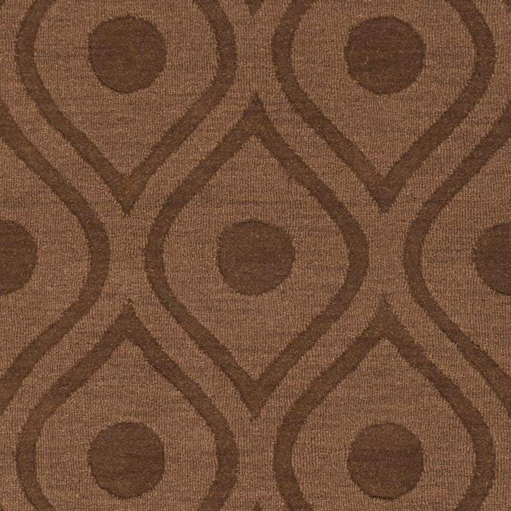 Hamptonville Contemporary Brown Rug - The Rug Decor