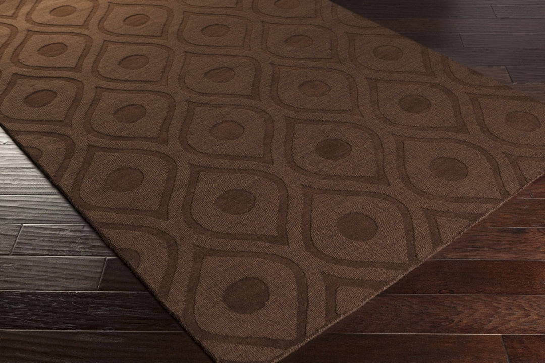 Hamptonville Contemporary Brown Rug - The Rug Decor