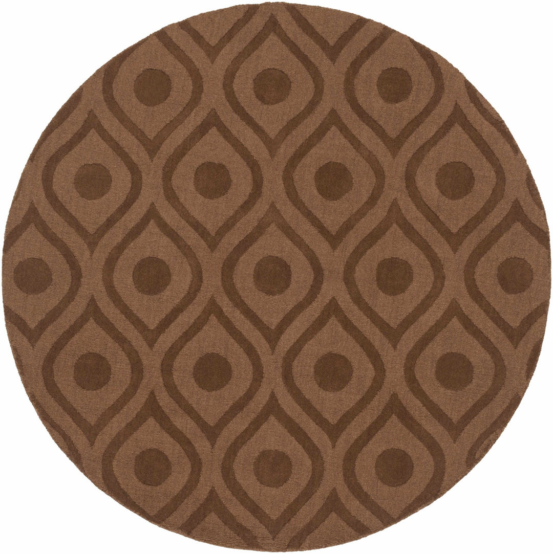 Hamptonville Contemporary Brown Rug - The Rug Decor