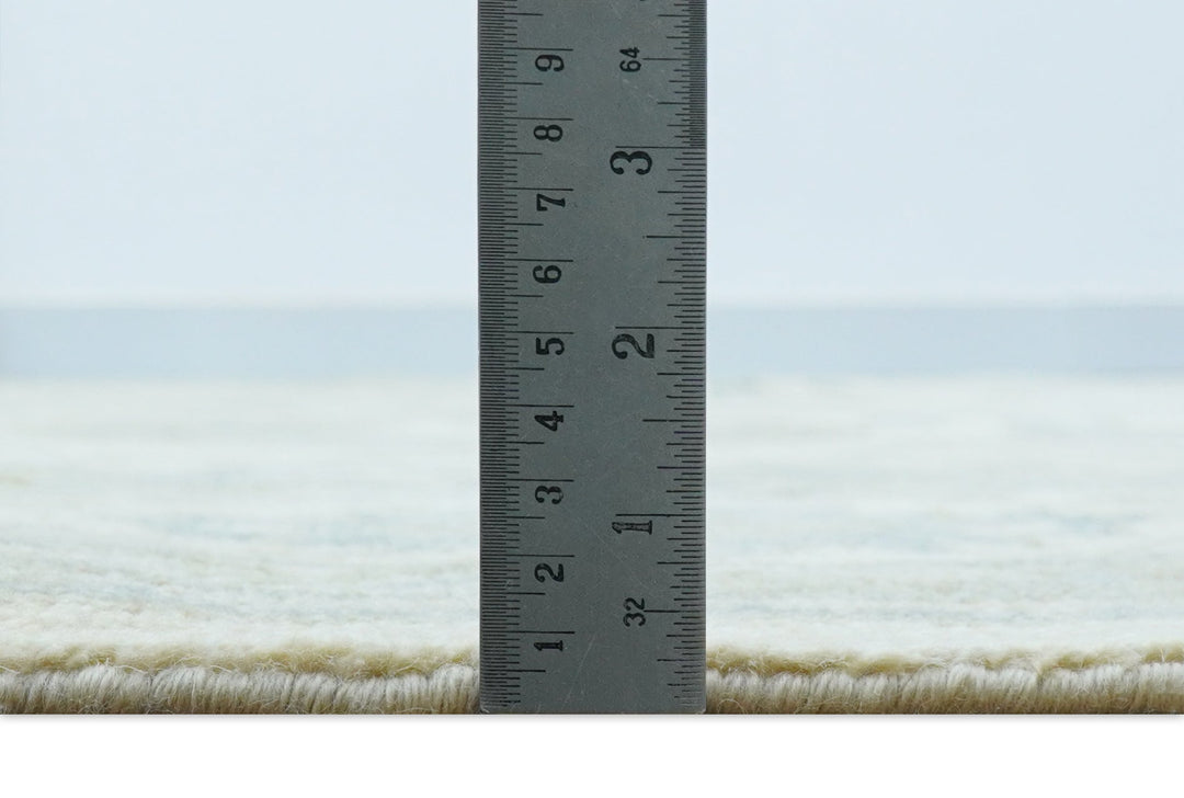 Hand Knotted Beige Traditional Oushak Design 9x12 Wool Rug - The Rug Decor