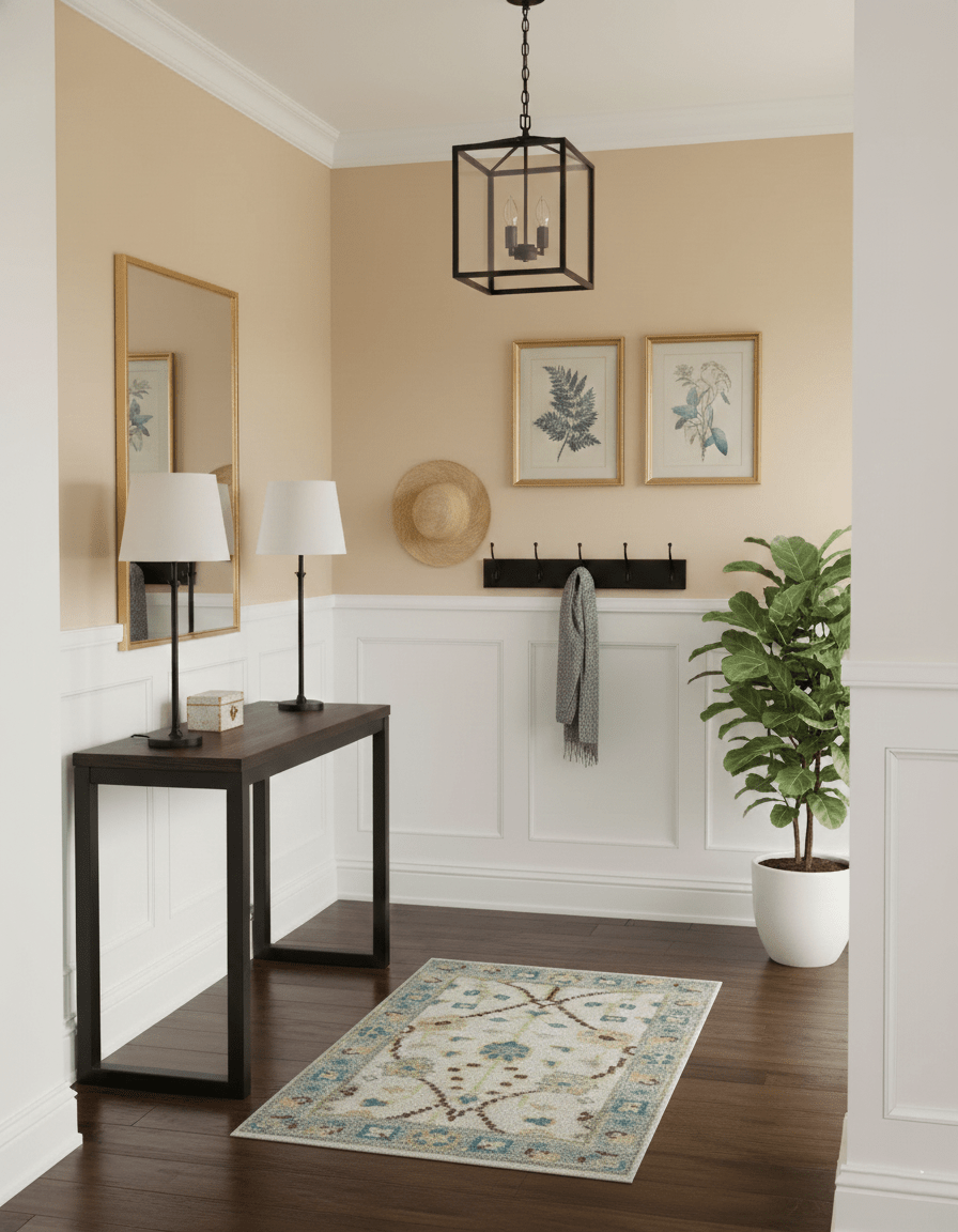 Hand knotted Traditional Oushak Design Blue And Ivory 2x3 Wool Area Rug - The Rug Decor