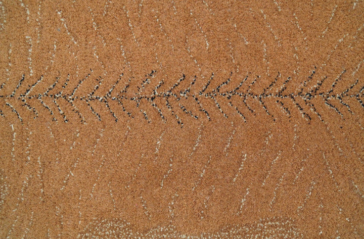 Hand Tufted Animal Lion Brown 2x3 Wool Area Rug - The Rug Decor