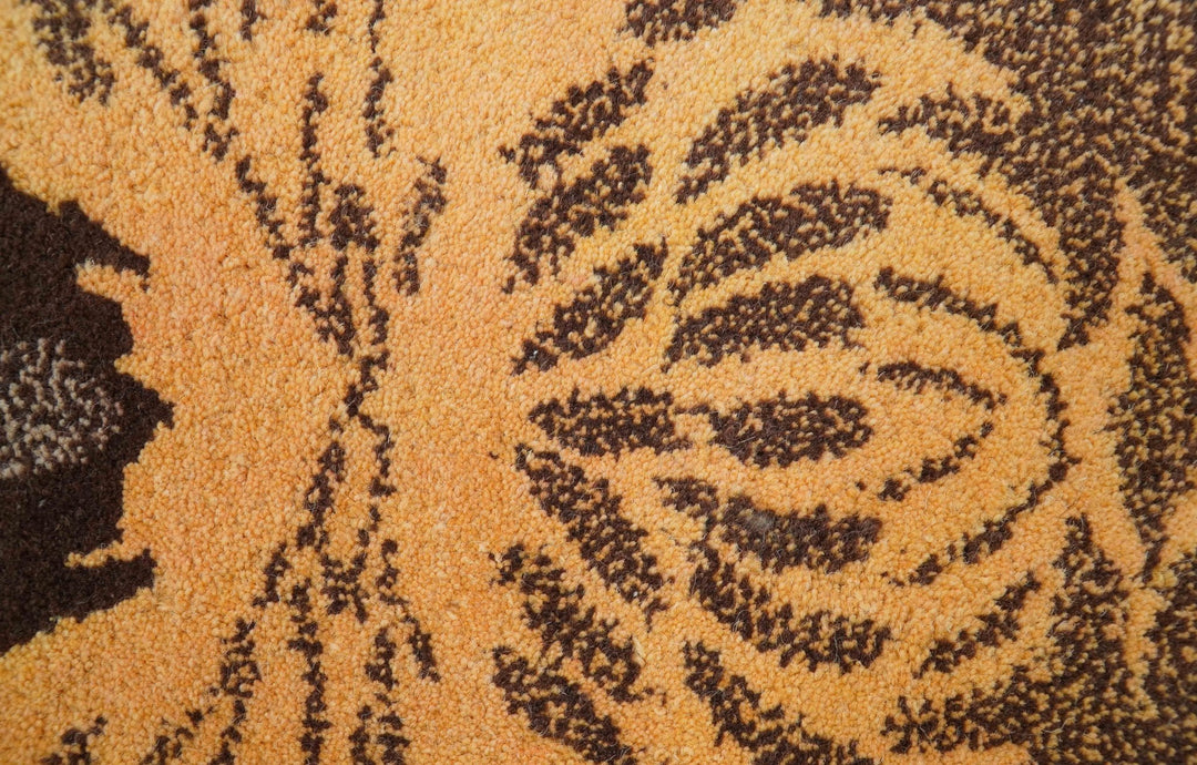 Hand Tufted Animal Monkey Brown 2x4 Wool Area Rug - The Rug Decor