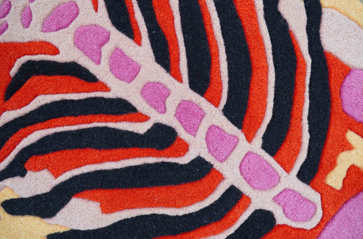 Hand Tufted Animal Tiger Black 3x5 Wool Area Rug - The Rug Decor