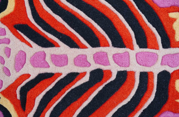 Hand Tufted Animal Tiger Black 3x5 Wool Area Rug - The Rug Decor