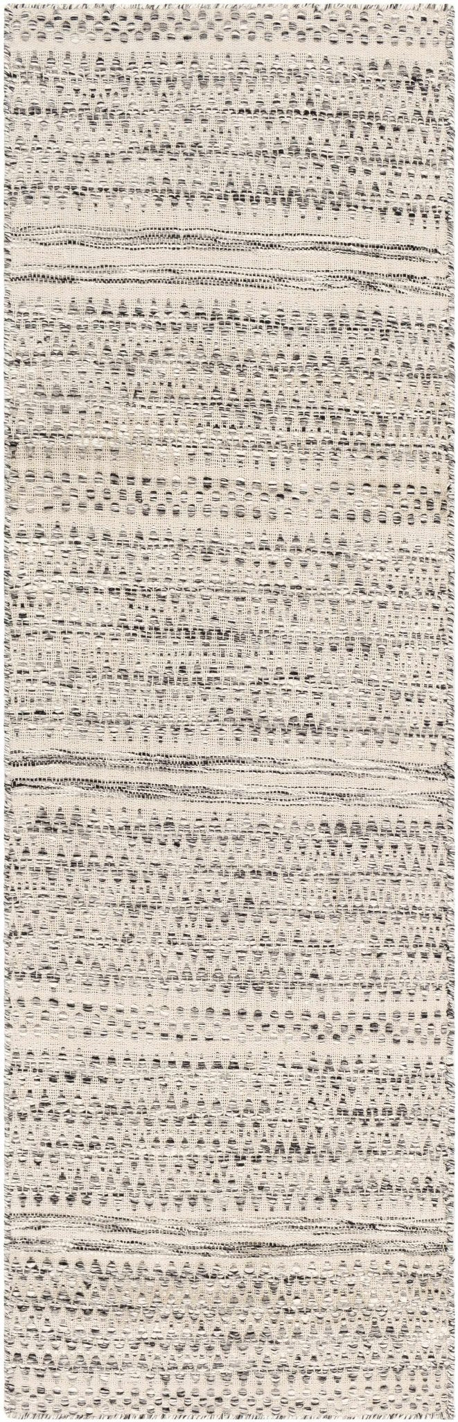 Hand Woven Beige, Charcoal and Gray Chevron Design Multi size wool area Rug - The Rug Decor
