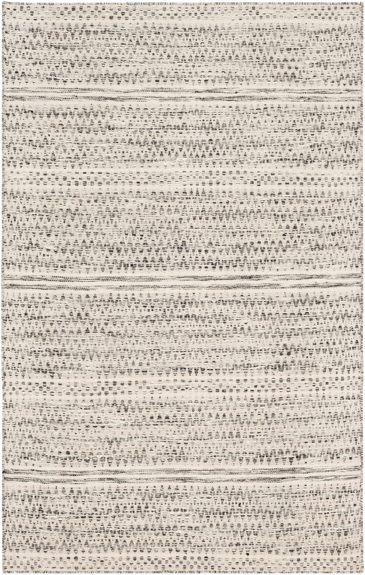 Hand Woven Beige, Charcoal and Gray Chevron Design Multi size wool area Rug - The Rug Decor