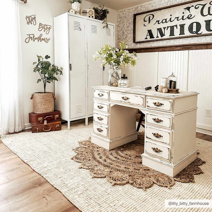Hand Woven coarse texture Beige Multi size Jute Area Rug - The Rug Decor