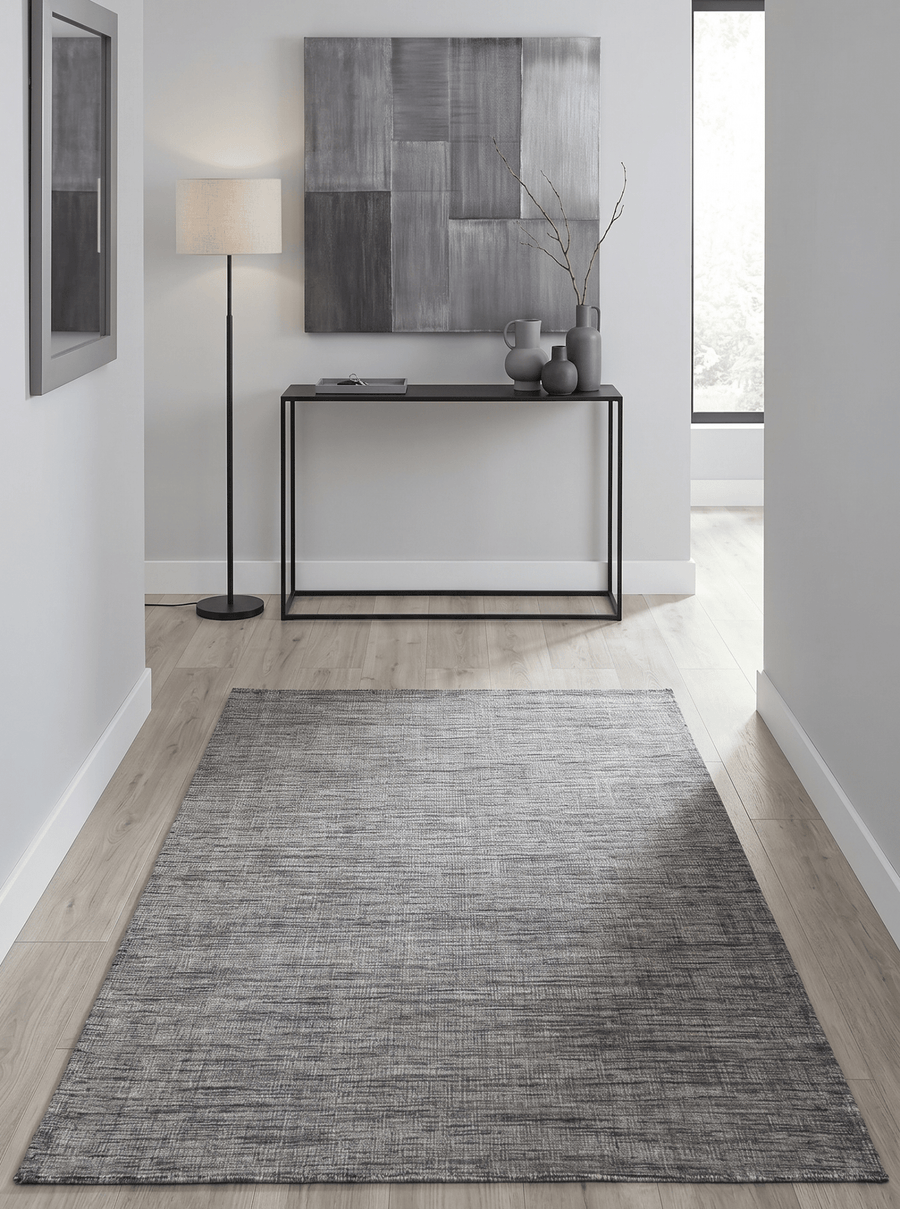 Modern Rug Pattern Gray Hand Woven Gray Modern Style Wool Area Rug – The Rug Decor