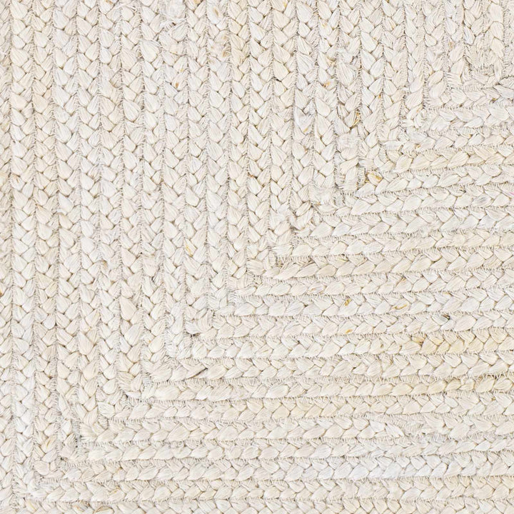 Hand Woven Ivory and Beige Jute Braided Multi Size Area Rug - The Rug Decor