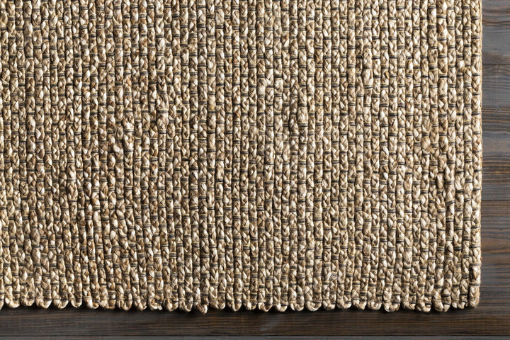 Hand Woven Ivory and Tan Natural Jute textured Multi size Area Rug - The Rug Decor