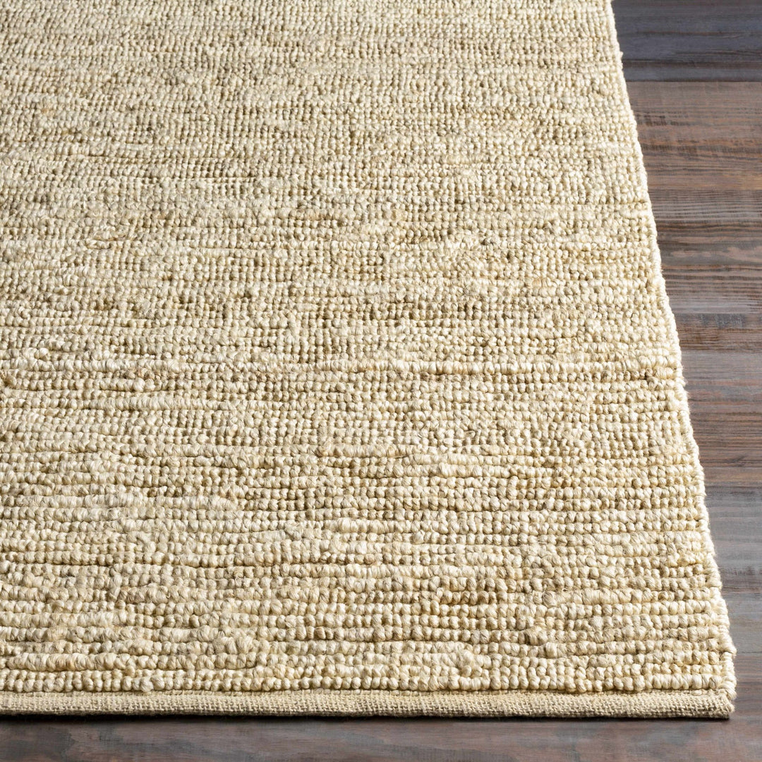 Hand Woven Ivory Modern Style Braided Jute Carpet - The Rug Decor