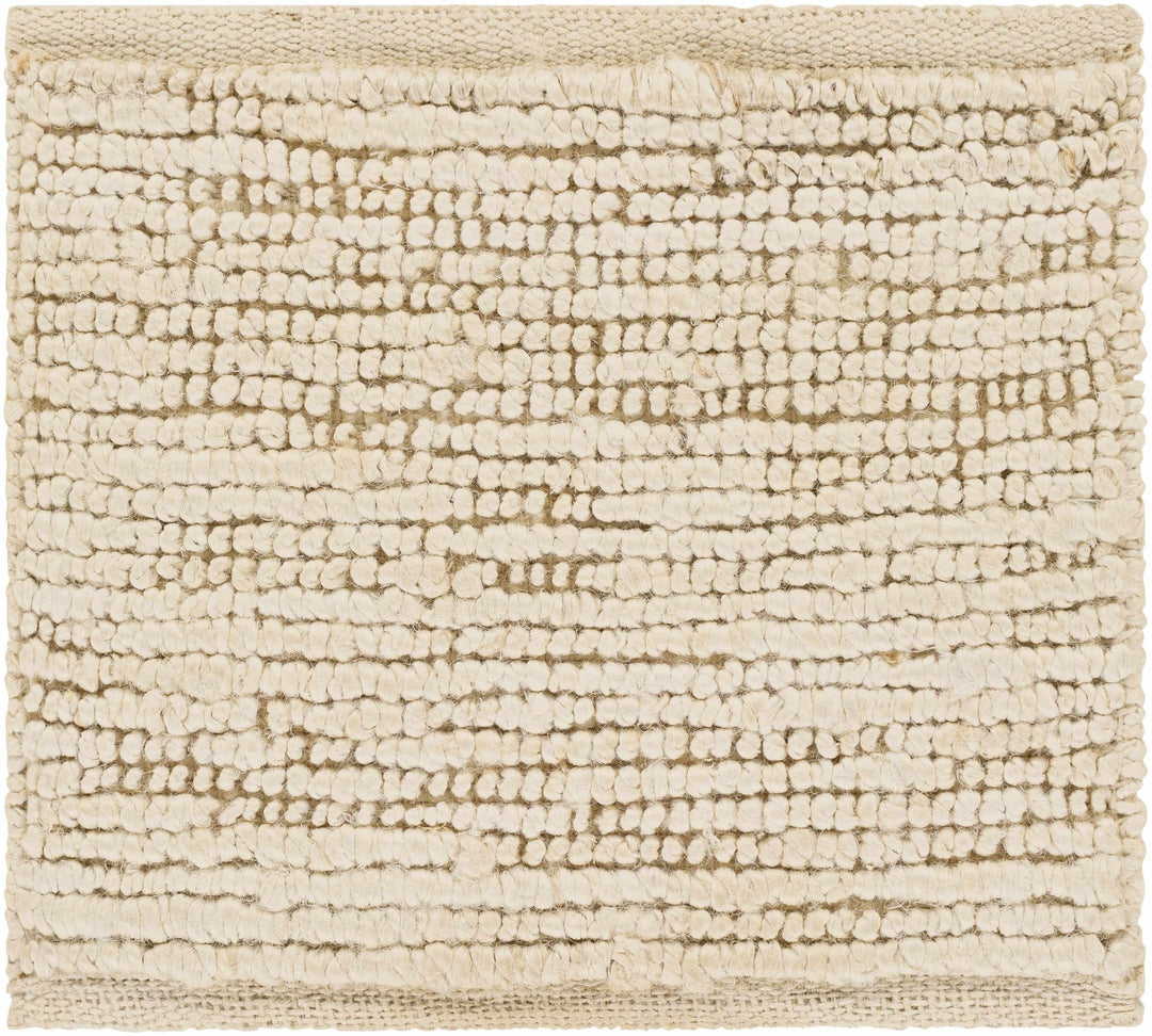 Hand Woven Ivory Modern Style Braided Jute Carpet - The Rug Decor