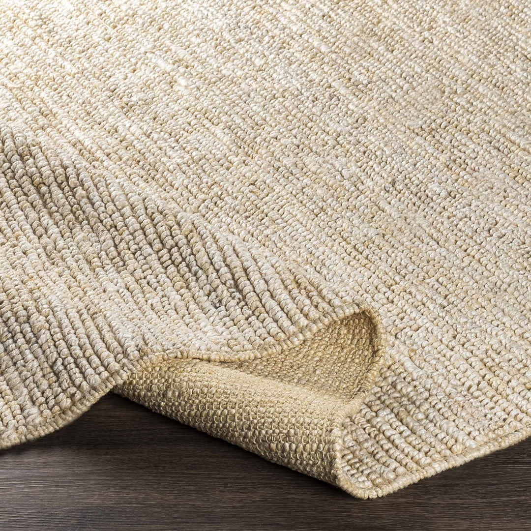 Hand Woven Ivory Modern Style Braided Jute Carpet - The Rug Decor