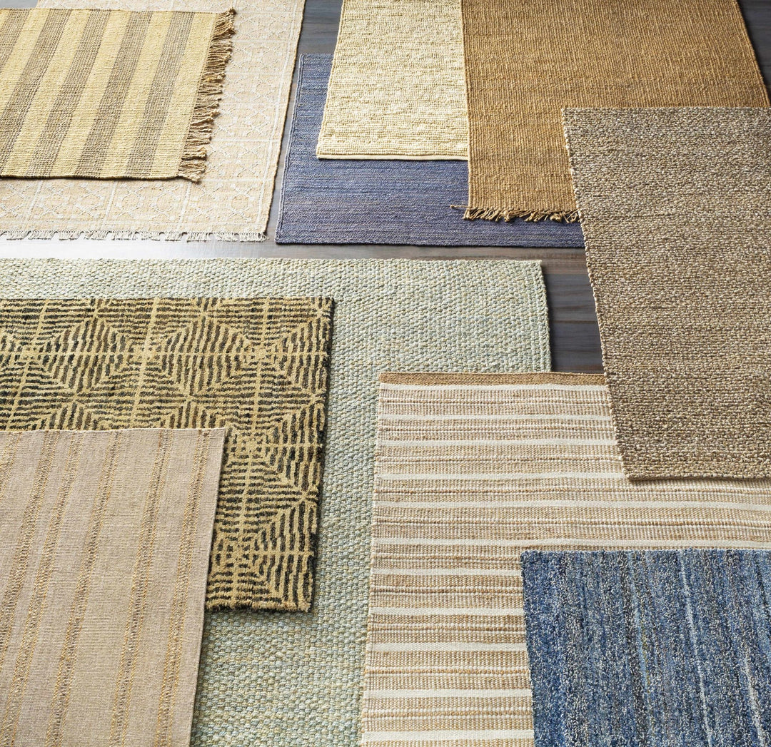 Hand Woven Ivory Modern Style Braided Jute Carpet - The Rug Decor