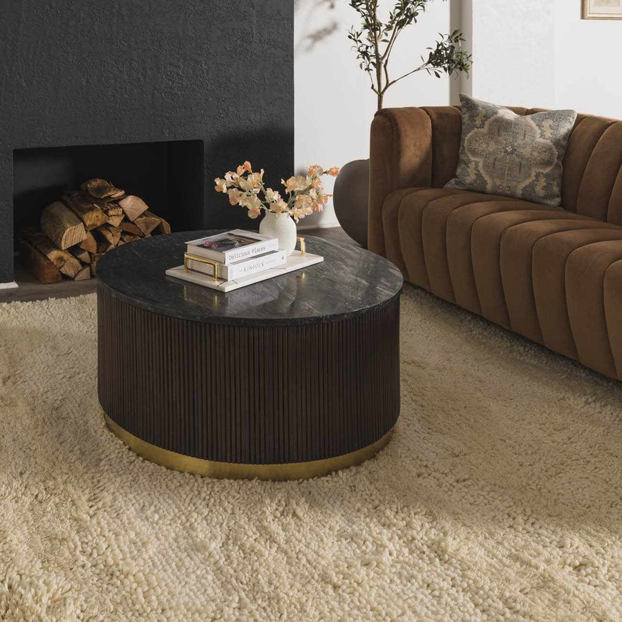 Hand Woven Kettering Plus Modern Solid Cream Wool Rug - The Rug Decor