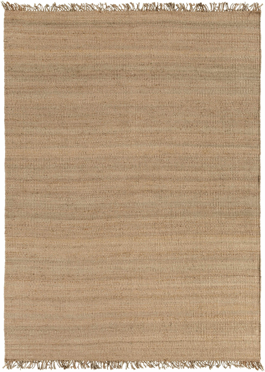 Hand woven Natural Brown Jute Flatweave Multi Size area Rug - The Rug Decor