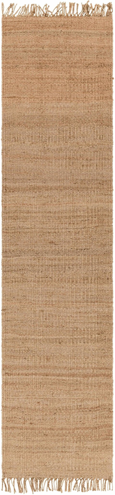Hand woven Natural Brown Jute Flatweave Multi Size area Rug - The Rug Decor