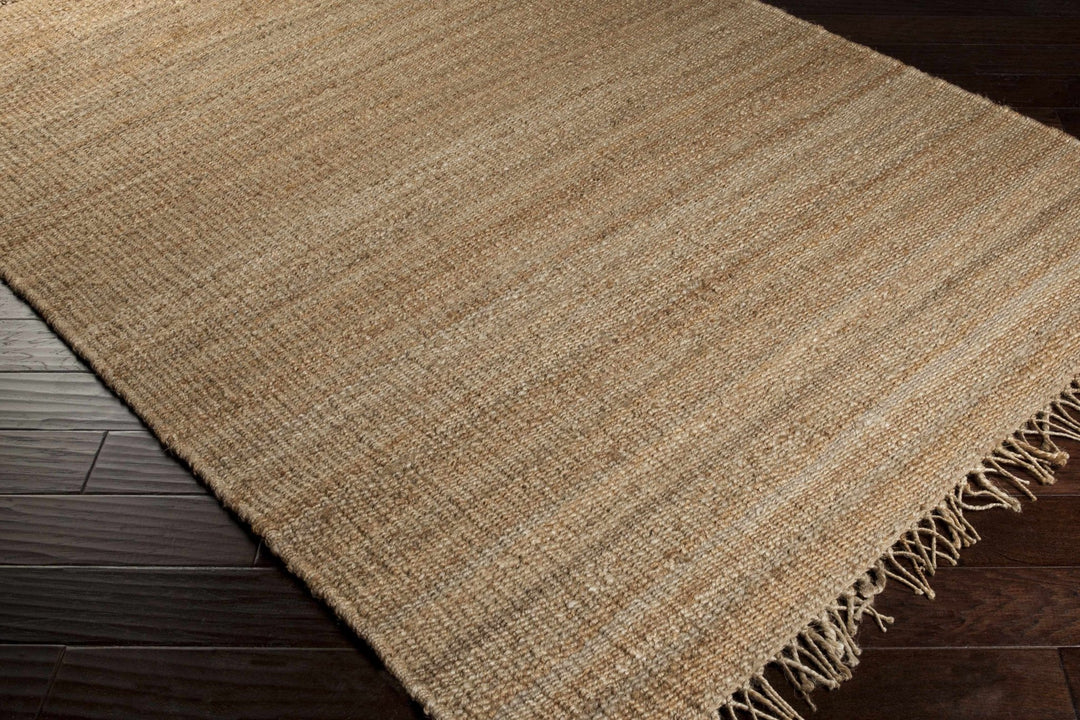 Hand woven Natural Brown Jute Flatweave Multi Size area Rug - The Rug Decor