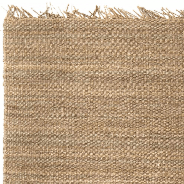 Hand woven Natural Brown Jute Flatweave Multi Size area Rug - The Rug Decor