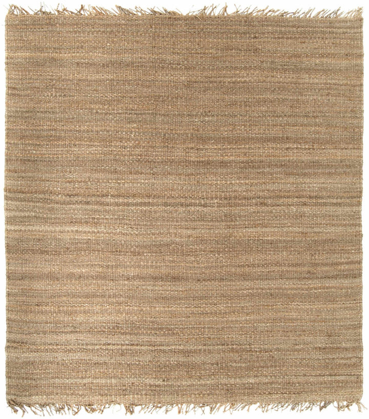 Hand woven Natural Brown Jute Flatweave Multi Size area Rug - The Rug Decor