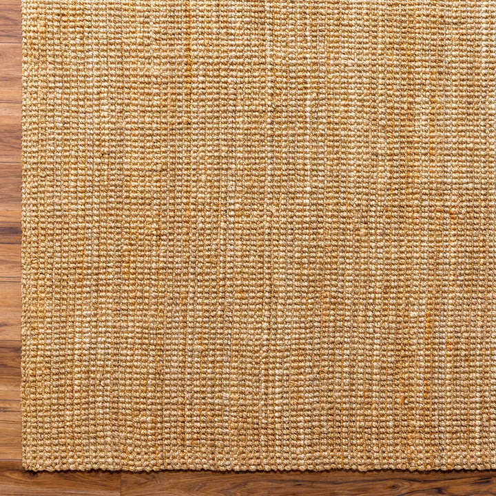 Hand Woven Natural Brown Textured Multi size Jute Area Rug - The Rug Decor