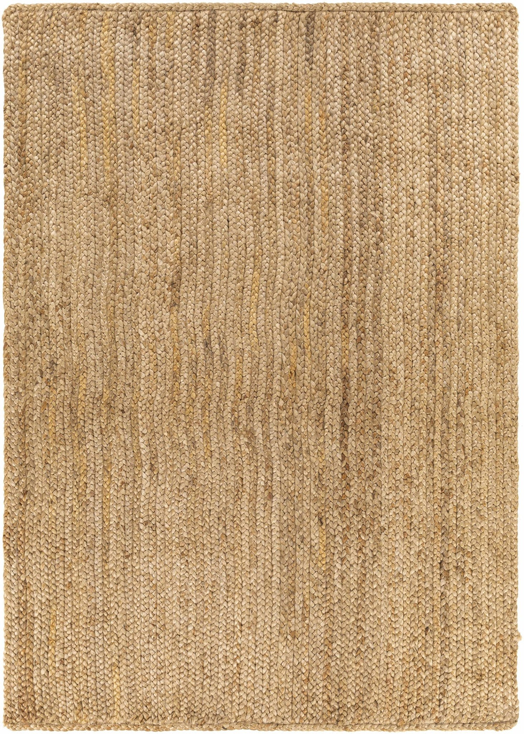 Hand Woven Natural Brown Traditional Jute Braided Multi size Rug - The Rug Decor