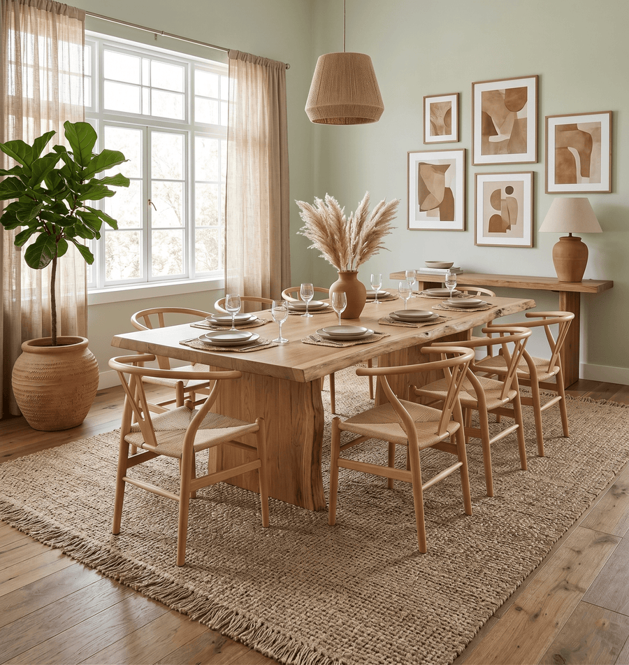 Hand Woven Natural Fiber Brown Natural Jute Rug - The Rug Decor