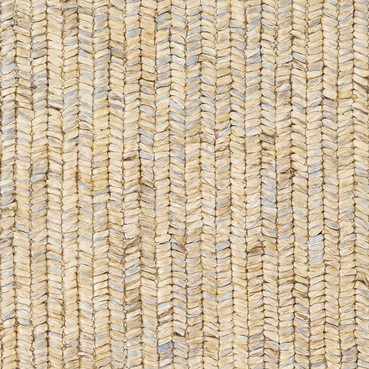 Hand Woven Tan, Gray and natural Brown Chevron Design Jute Rug - The Rug Decor