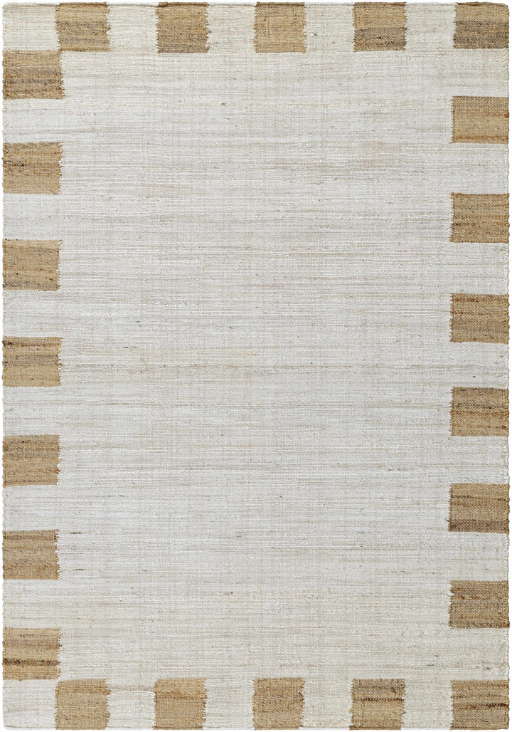 Hand Woven White Modern Style Jute Carpet - The Rug Decor