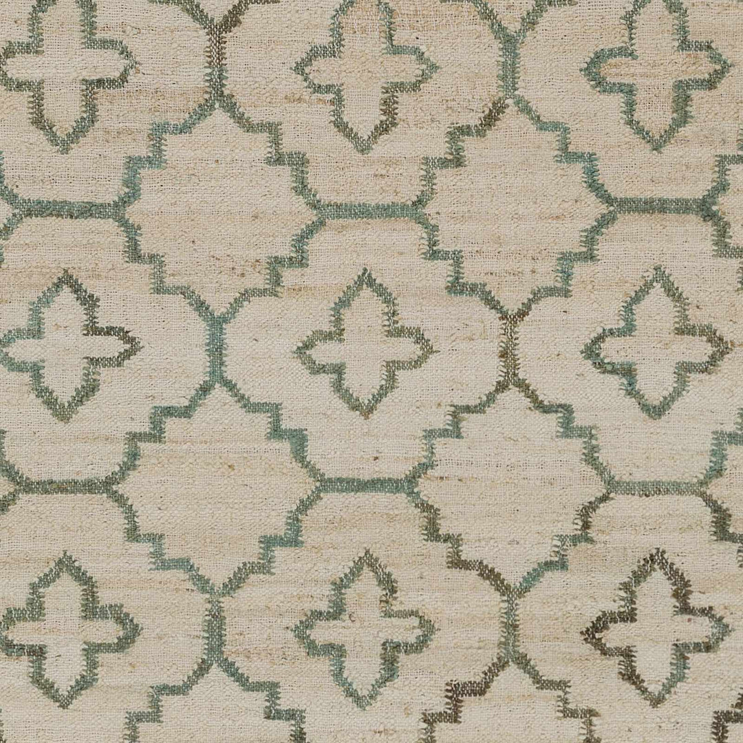 Handcrafted Cream Fringed Jute Carpet - The Rug Decor