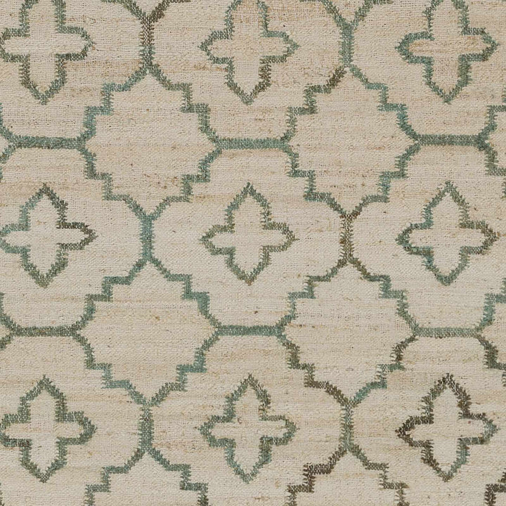 Handcrafted Cream Fringed Jute Carpet - The Rug Decor