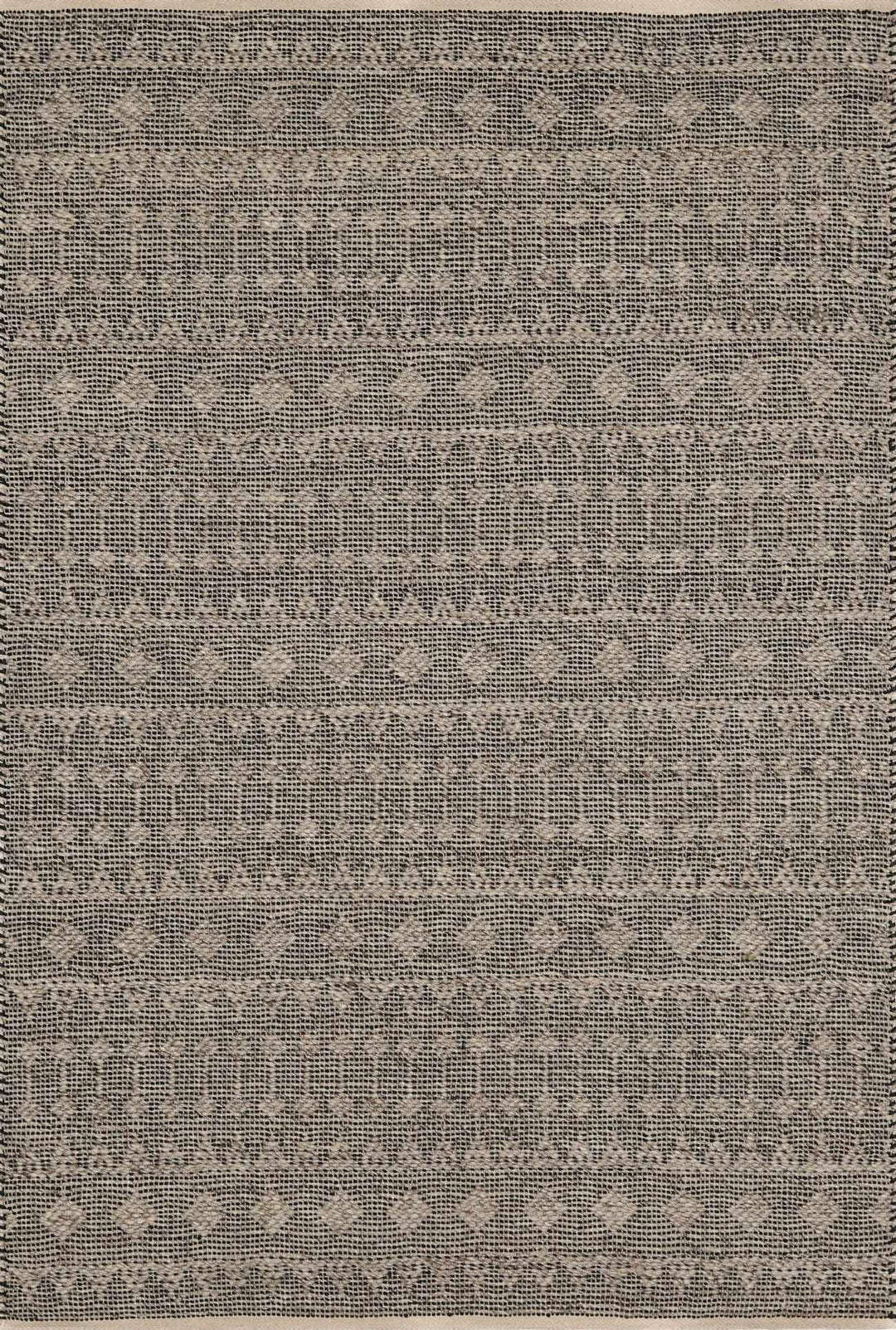 Hanston Modern Style Beige And Black Hand Woven Area Rug - The Rug Decor